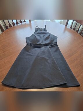 Sequin Hearts Black Formal Dress
